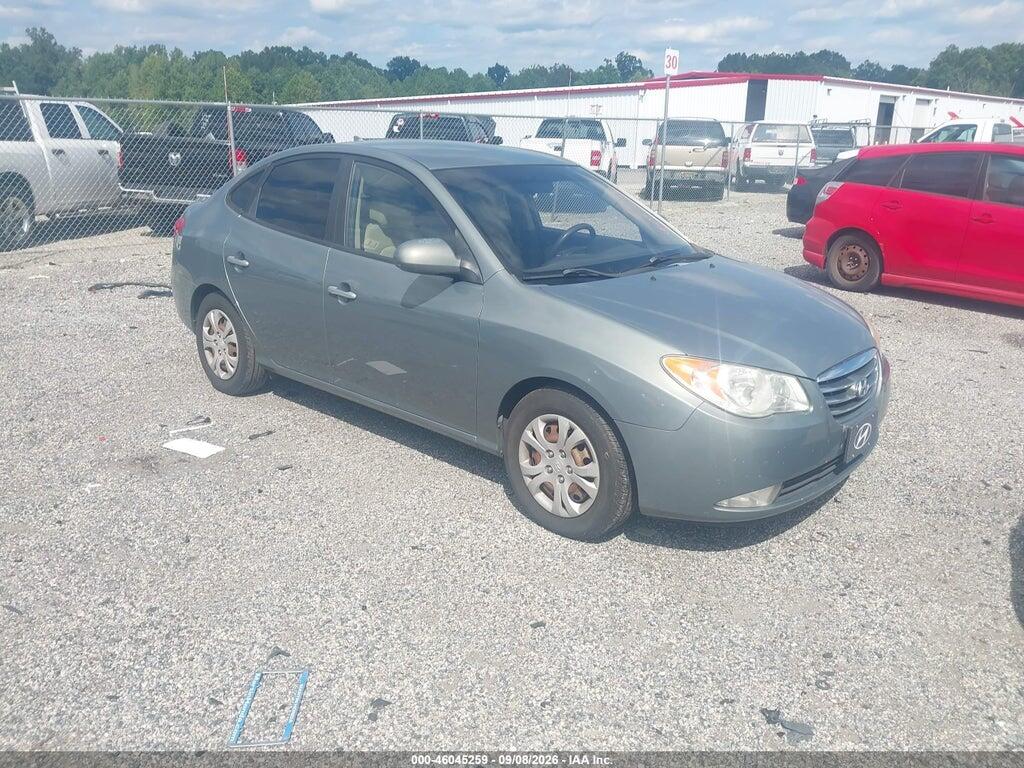 2010 HYUNDAI ELANTRA KMHDU4AD5AU081680