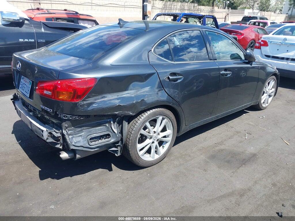 JTHBK262072034136 2007 LEXUS IS 250 photo no. 4