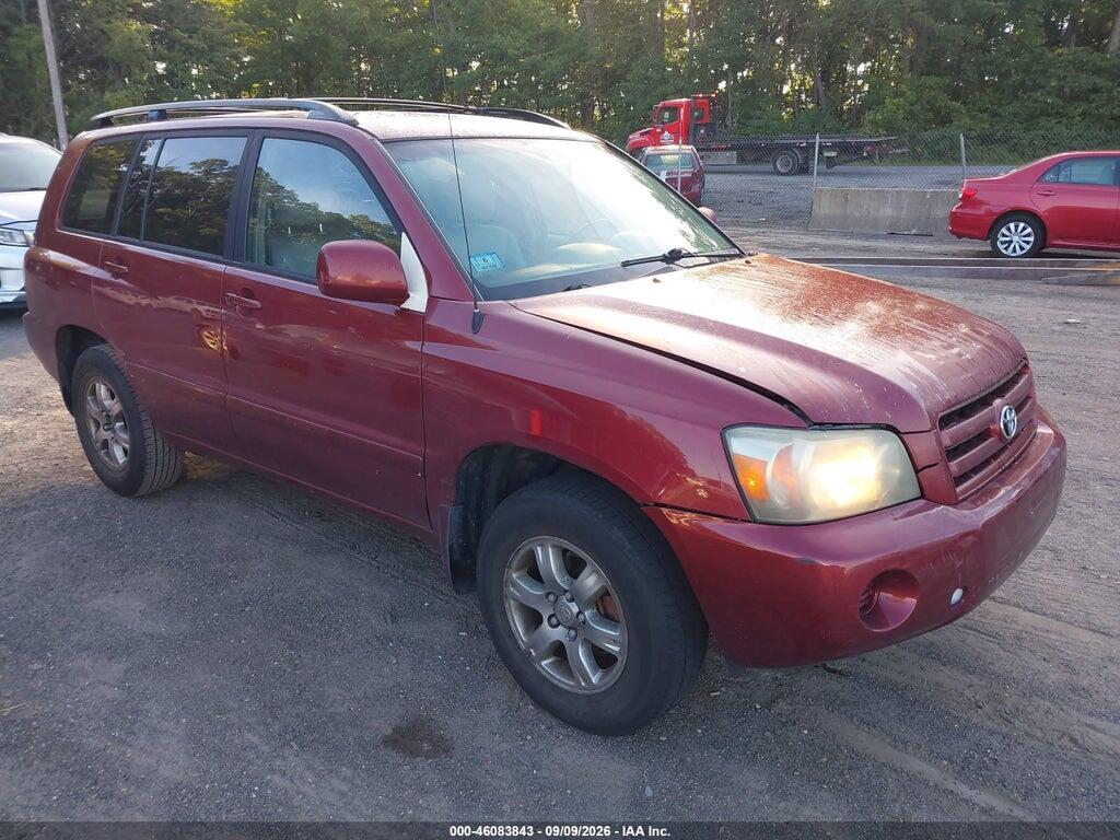 2005 TOYOTA HIGHLANDER JTEGP21A750080333