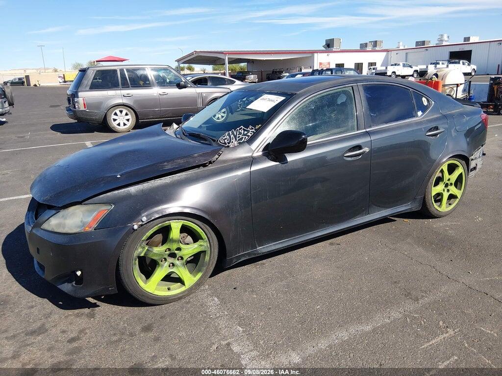 2008 LEXUS IS 250 JTHBK262182078907