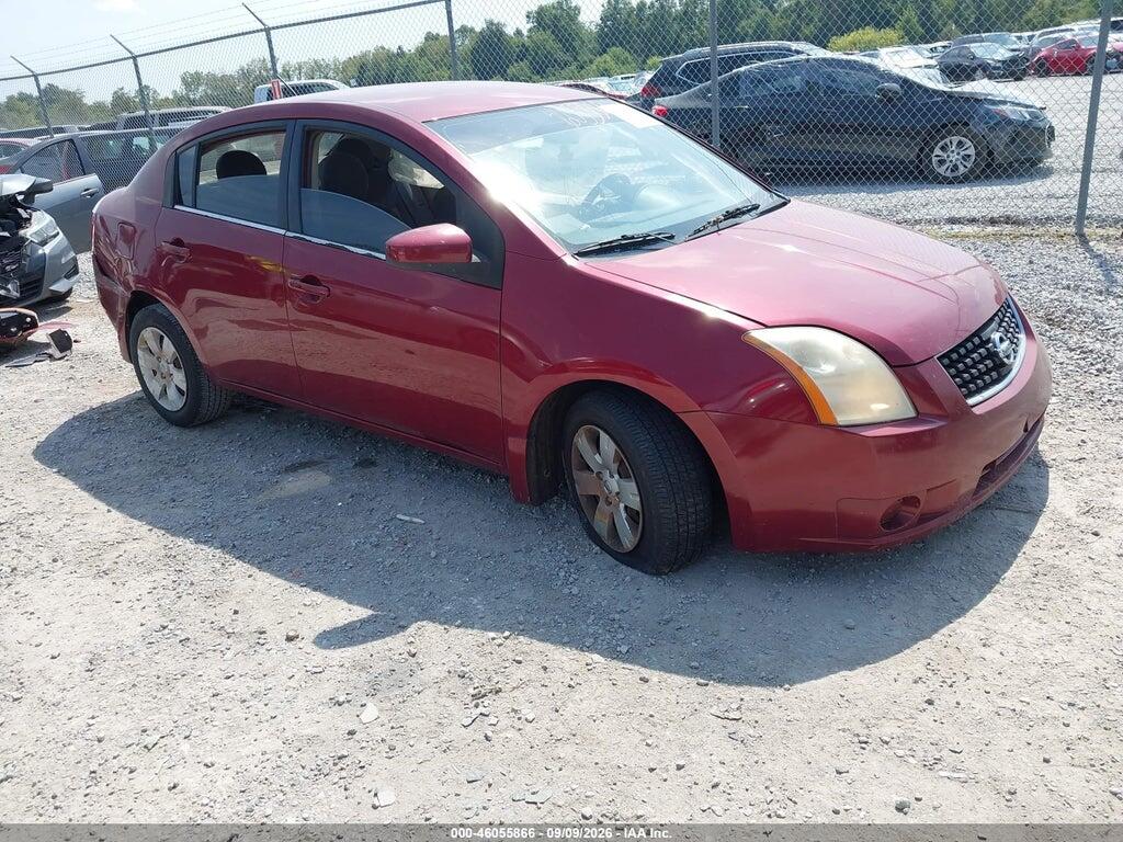 2008 NISSAN SENTRA 3N1AB61EX8L641122
