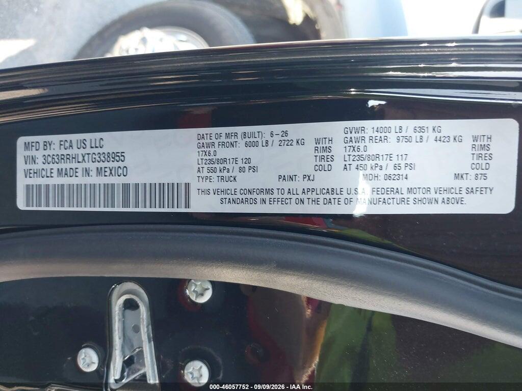 3C63RRHLXTG338955 2026 RAM 3500 photo no. 8