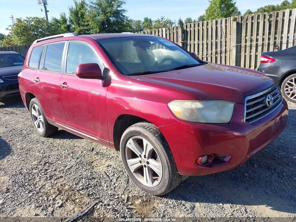 2008 TOYOTA HIGHLANDER JTEES43A982043825