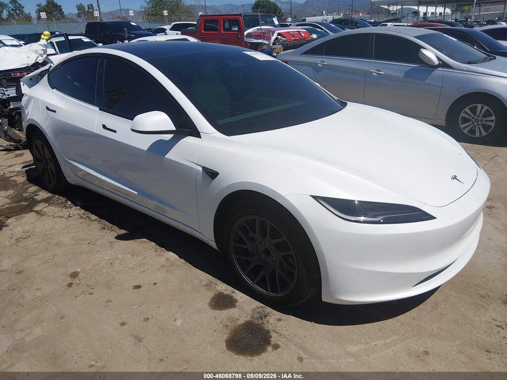 2026 TESLA MODEL 3 5YJ3E1EA3TF166198