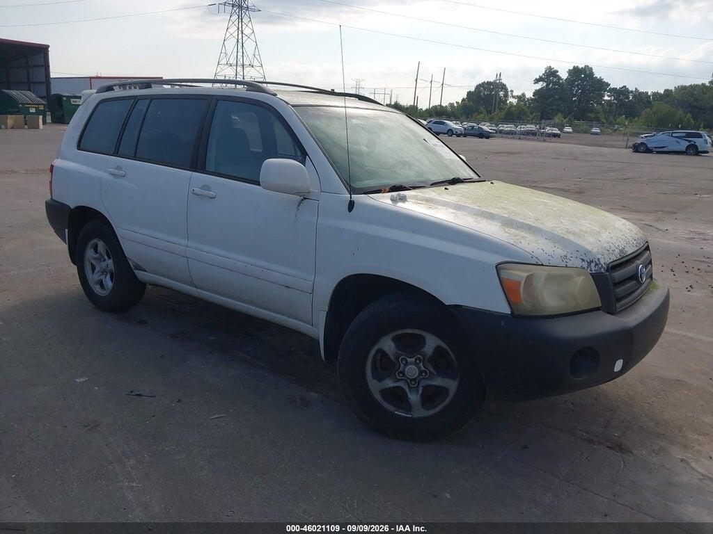 2007 TOYOTA HIGHLANDER JTEGD21A270166984