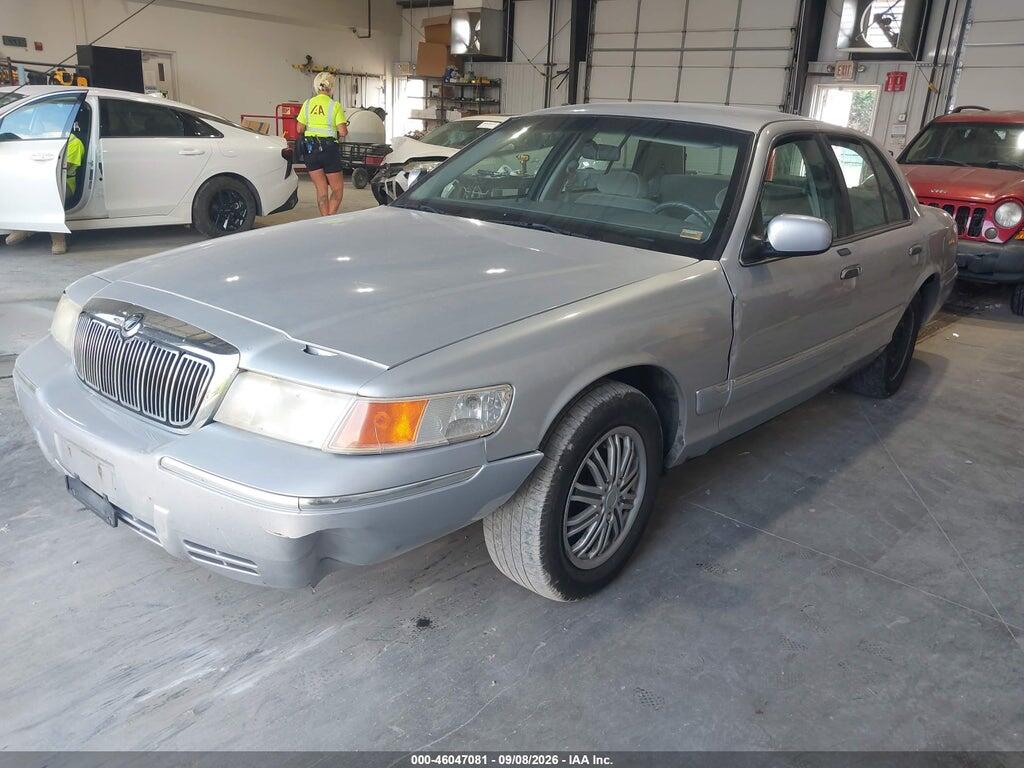 2MEFM74W31X648097 2001 MERCURY GRAND MARQUIS photo no. 2