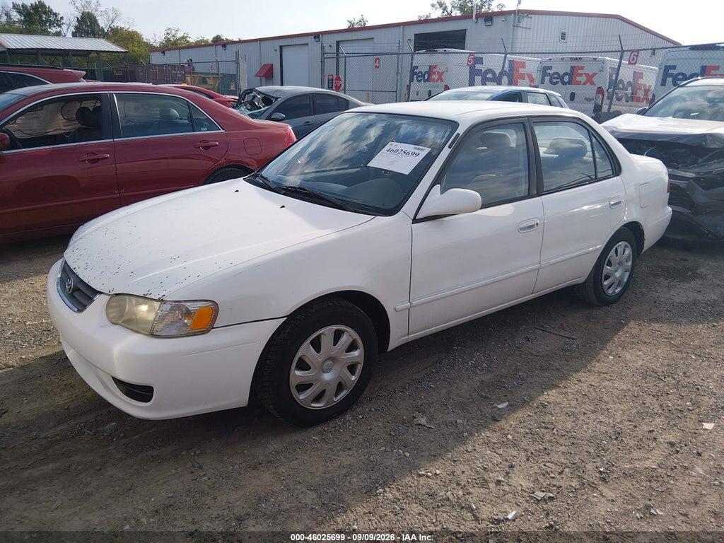 1NXBR12E51Z480832 2001 TOYOTA COROLLA photo no. 2