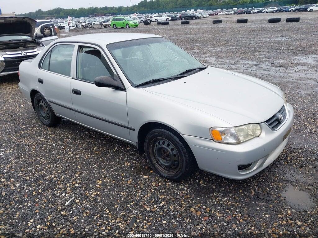 2001 TOYOTA COROLLA 2T1BR12E71C417300