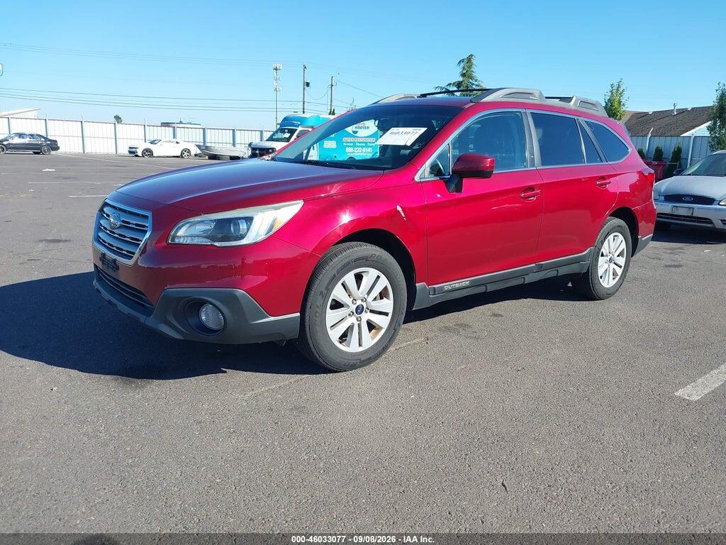 4S4BSADC9G3212767 2016 SUBARU OUTBACK photo no. 2