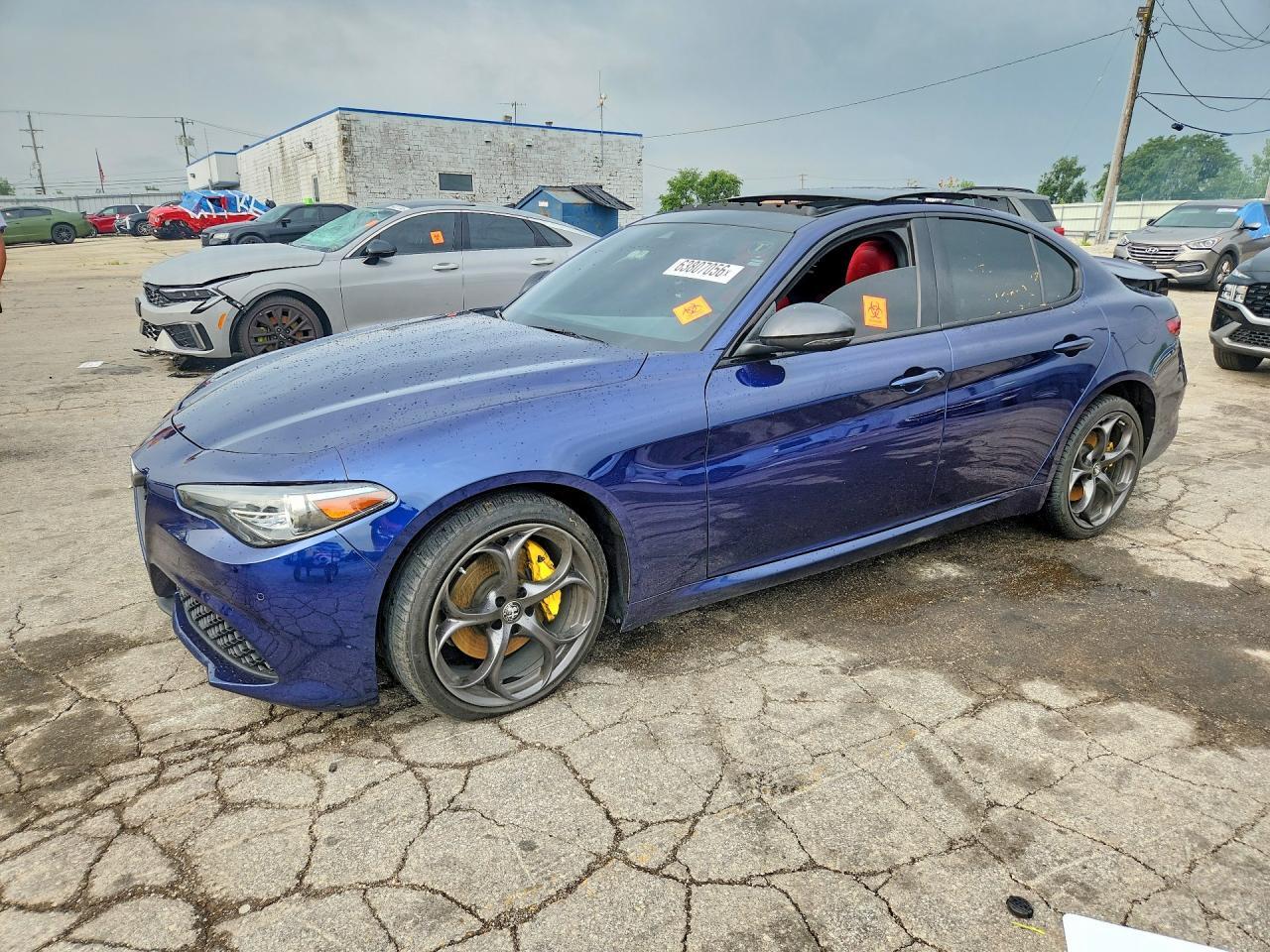 2021 ALFA ROMEO GIULIA ZARFANBNXM7639678