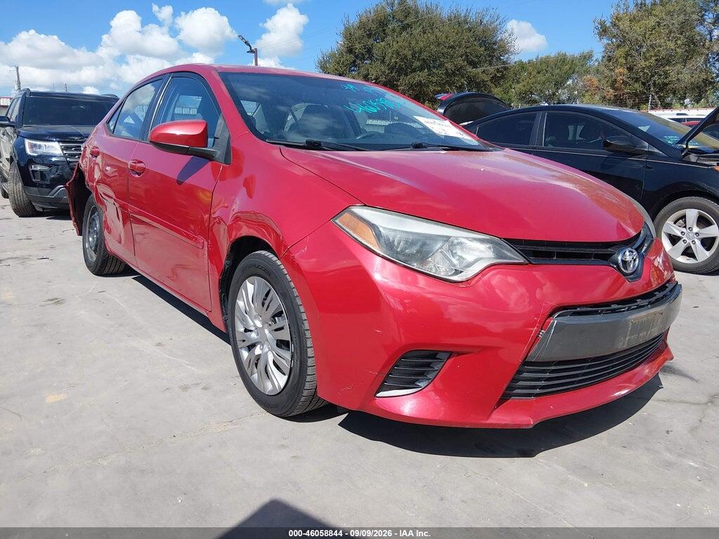 2016 TOYOTA COROLLA 5YFBURHE8GP519282
