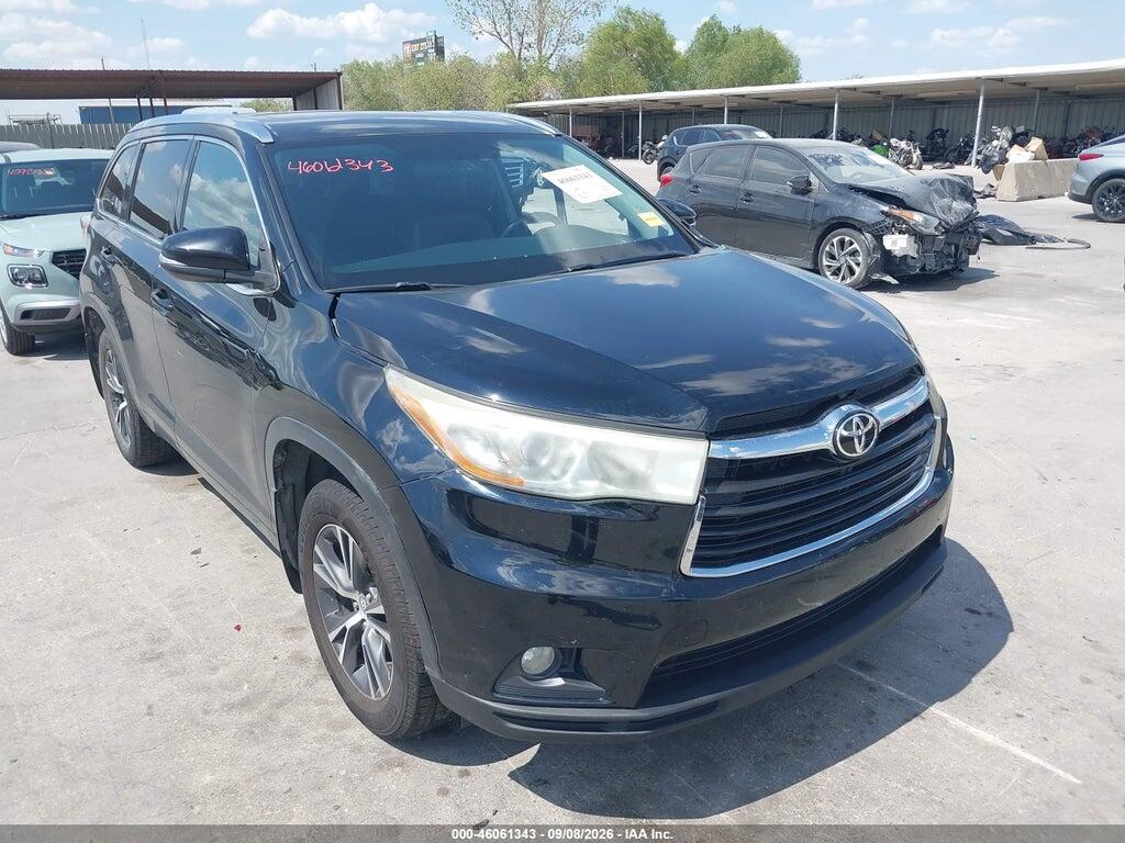 2016 TOYOTA HIGHLANDER 5TDJKRFH7GS259057