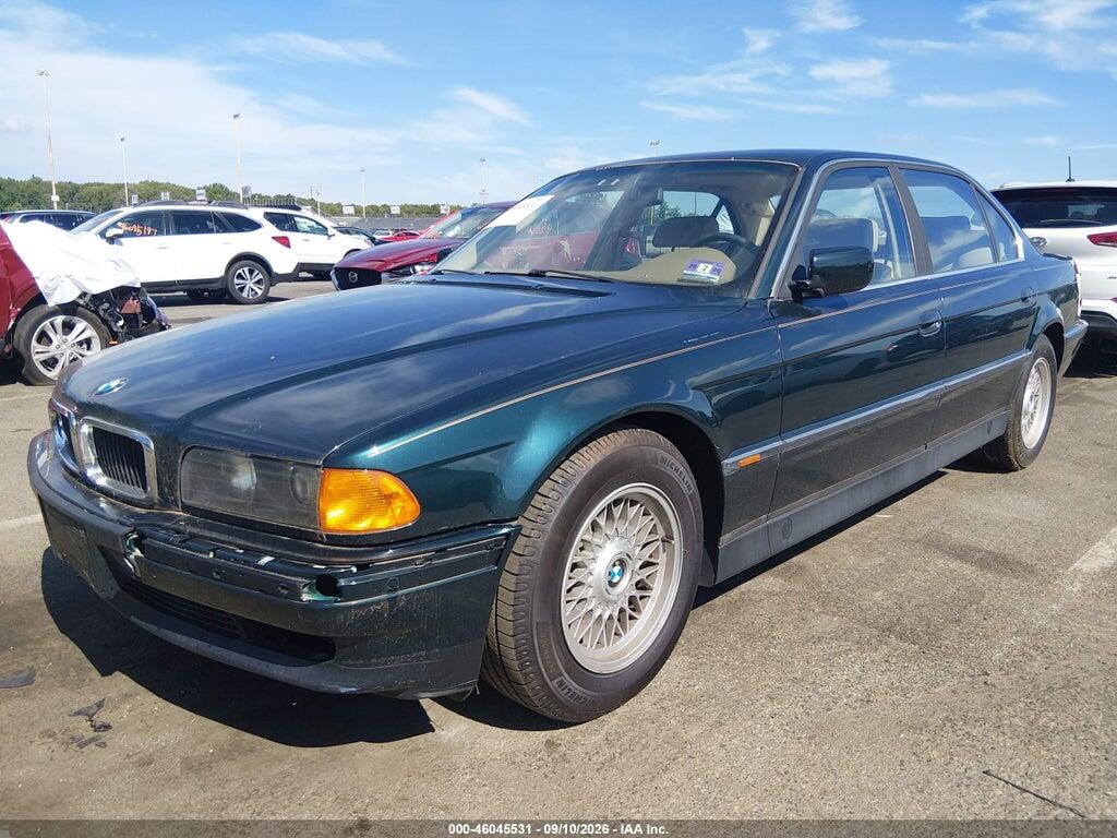 WBAGJ8324WDM23038 1998 BMW 740IL photo no. 2