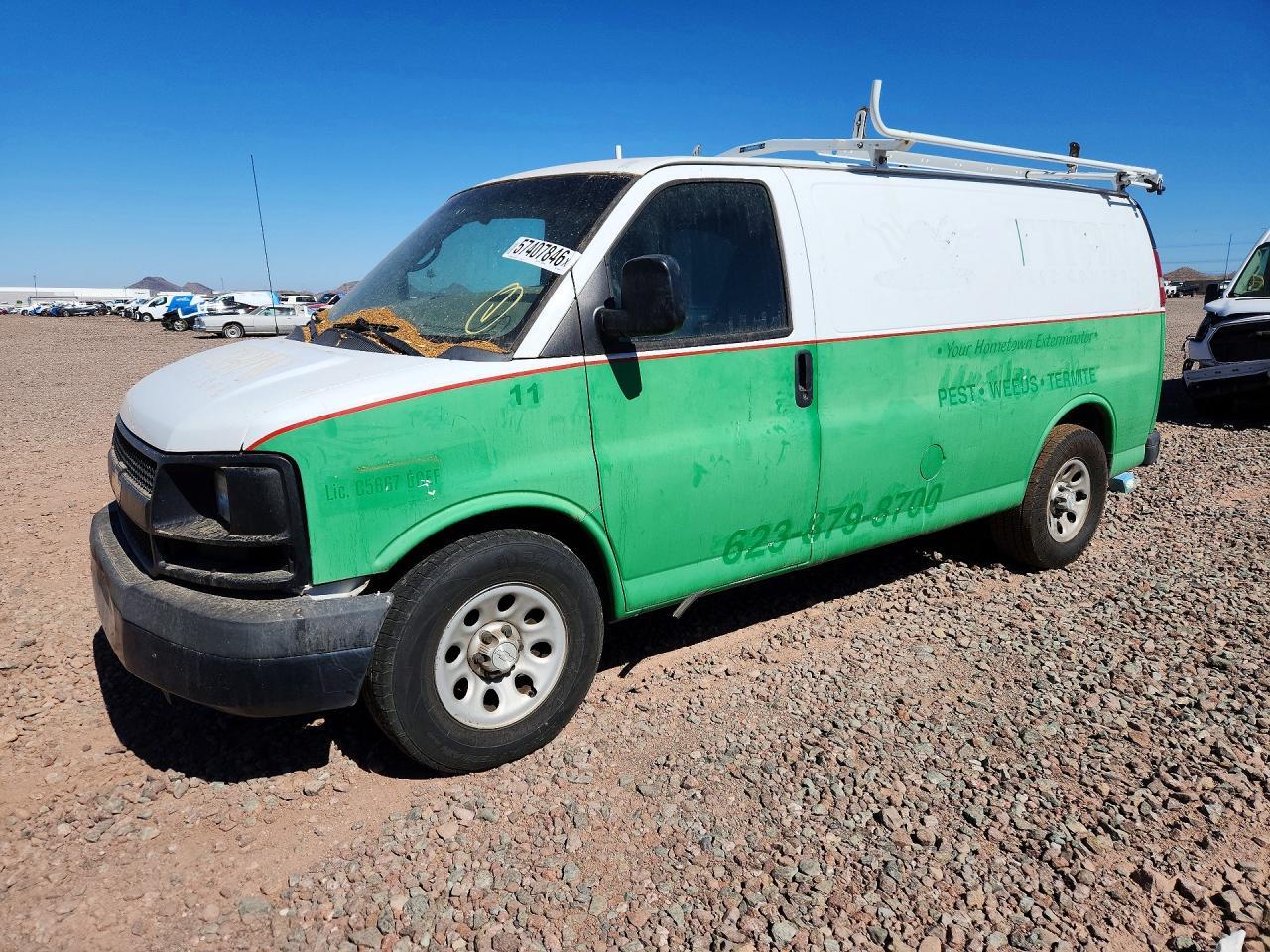 2014 CHEVROLET EXPRESS G1500 1GCSGAF44E1200689