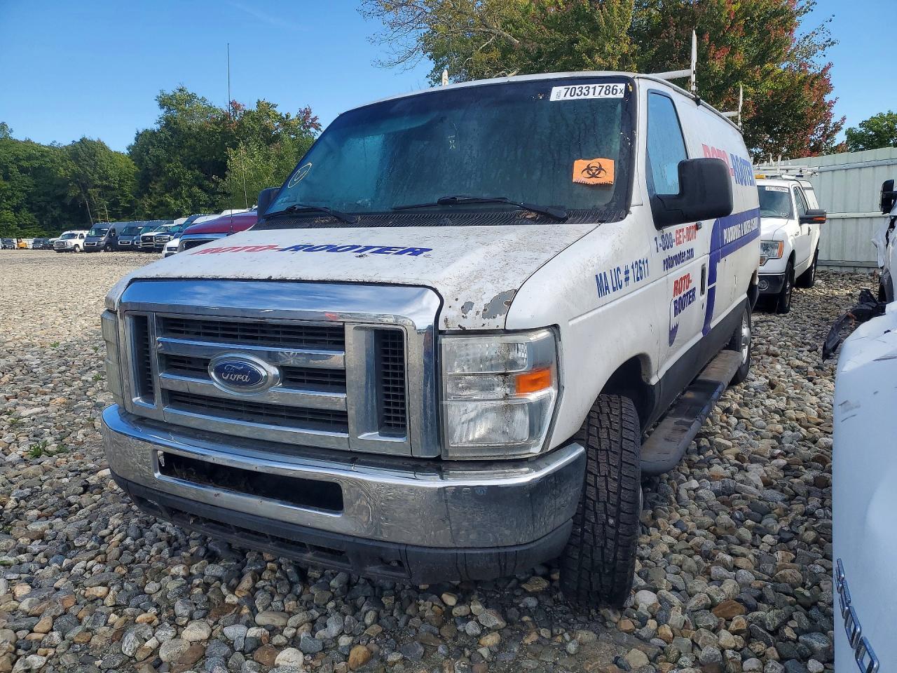 2013 FORD ECONOLINE E250 VAN