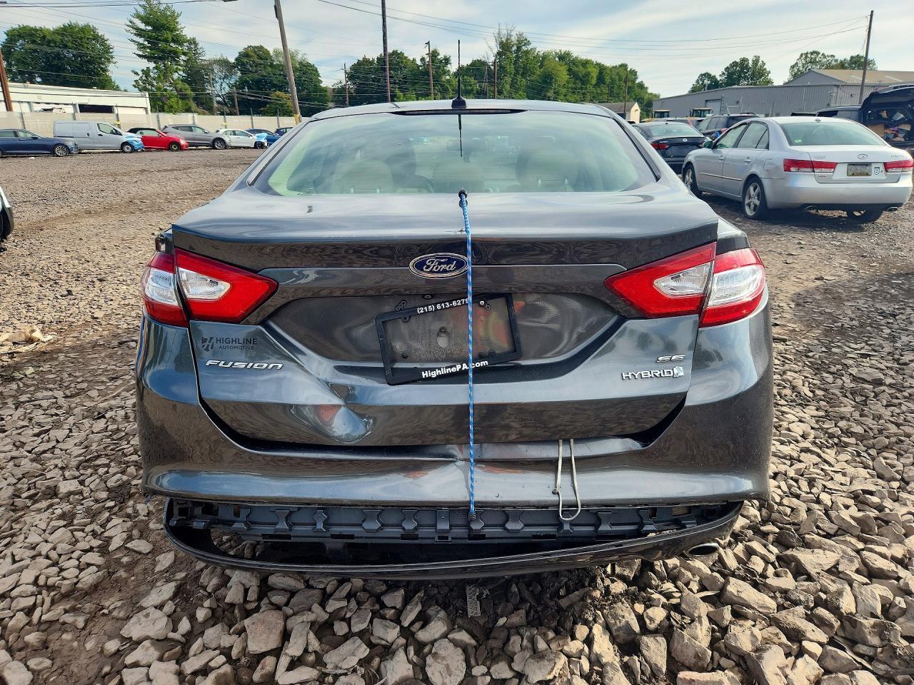 2015 FORD FUSION SE HYBRID — Фото 6 из 12