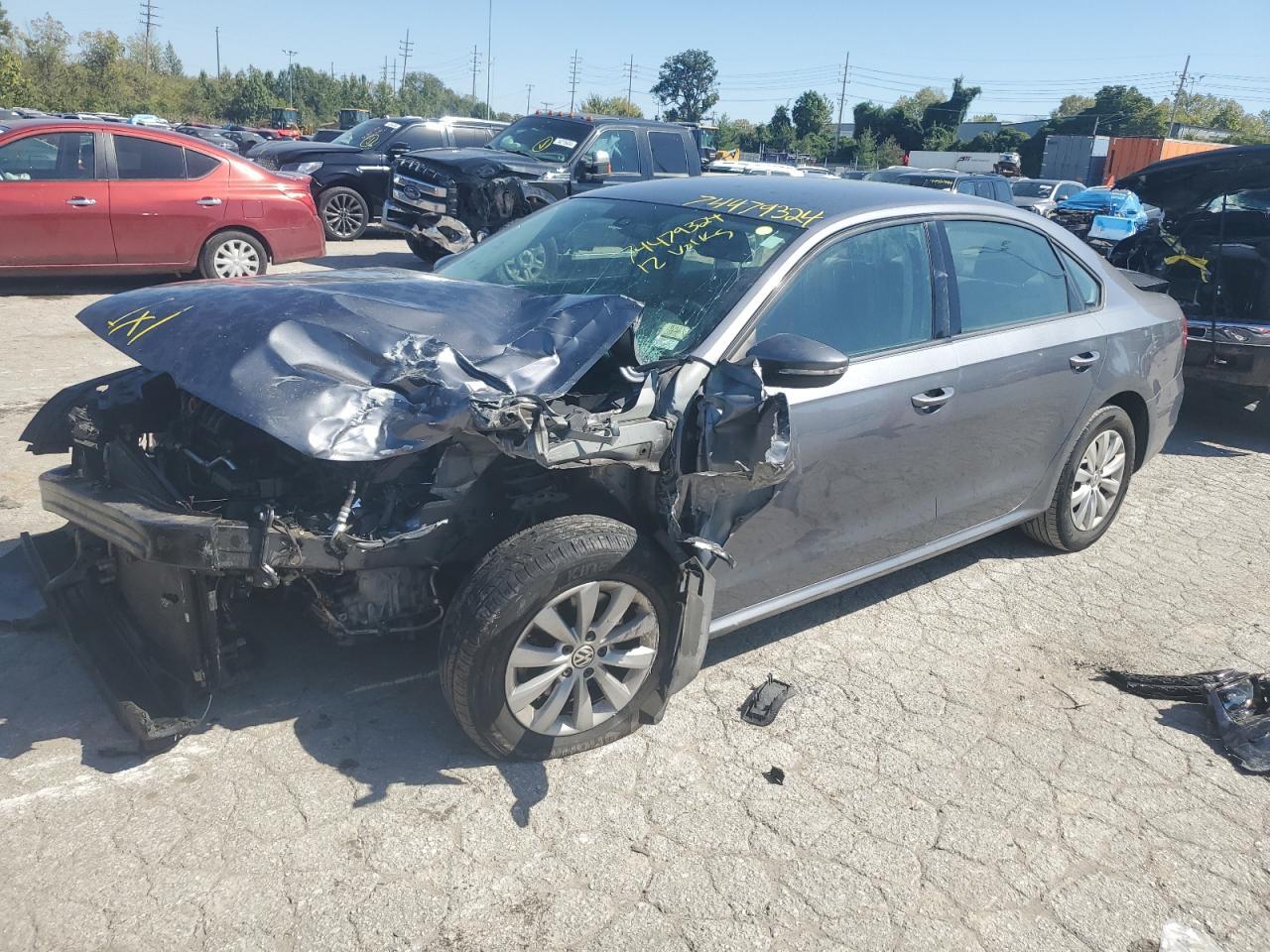 2012 VOLKSWAGEN PASSAT 1VWAH7A35CC027225