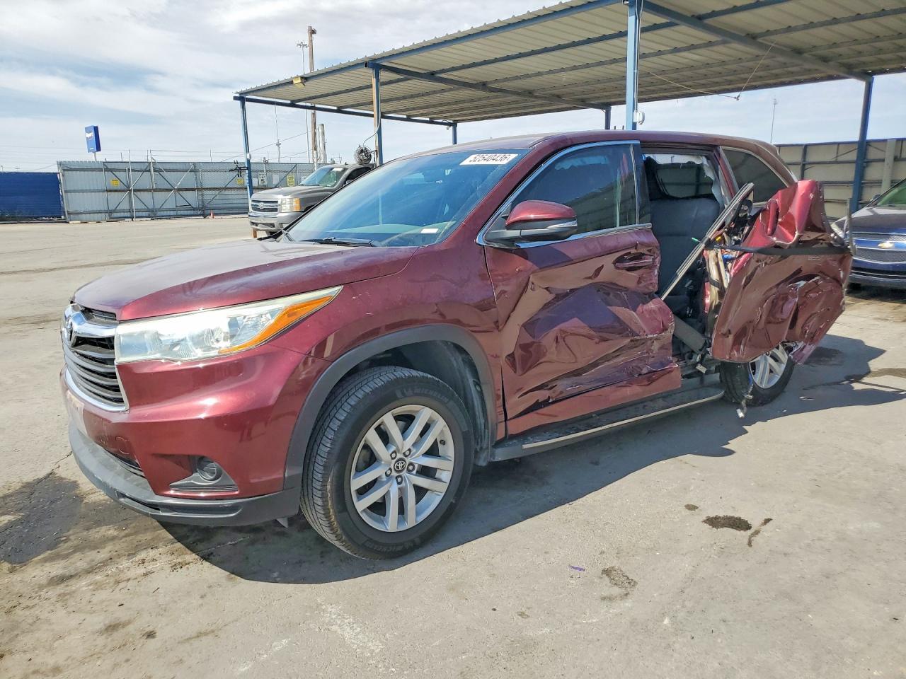2016 TOYOTA HIGHLANDER 5TDZKRFH1GS144778