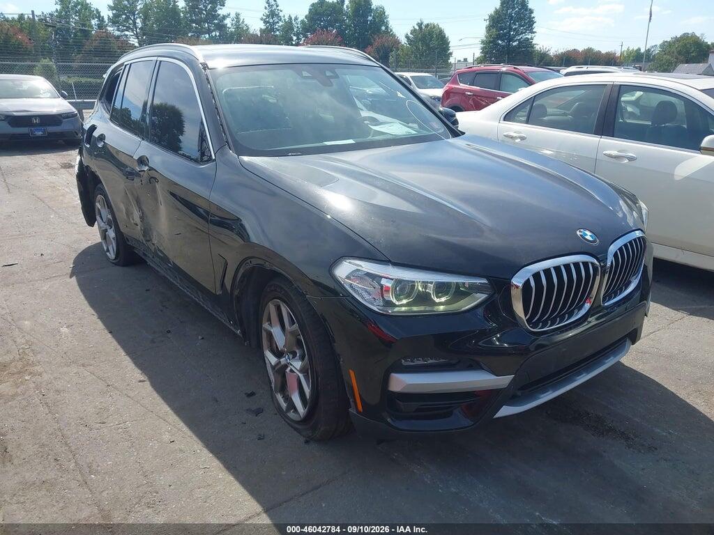 2020 BMW X3 5UXTY3C08L9B12470