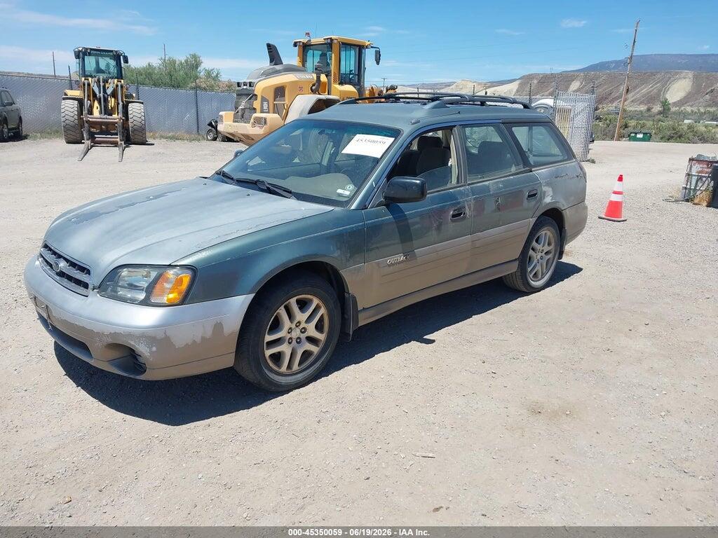 4S3BH675817621002 2001 SUBARU OUTBACK photo no. 2