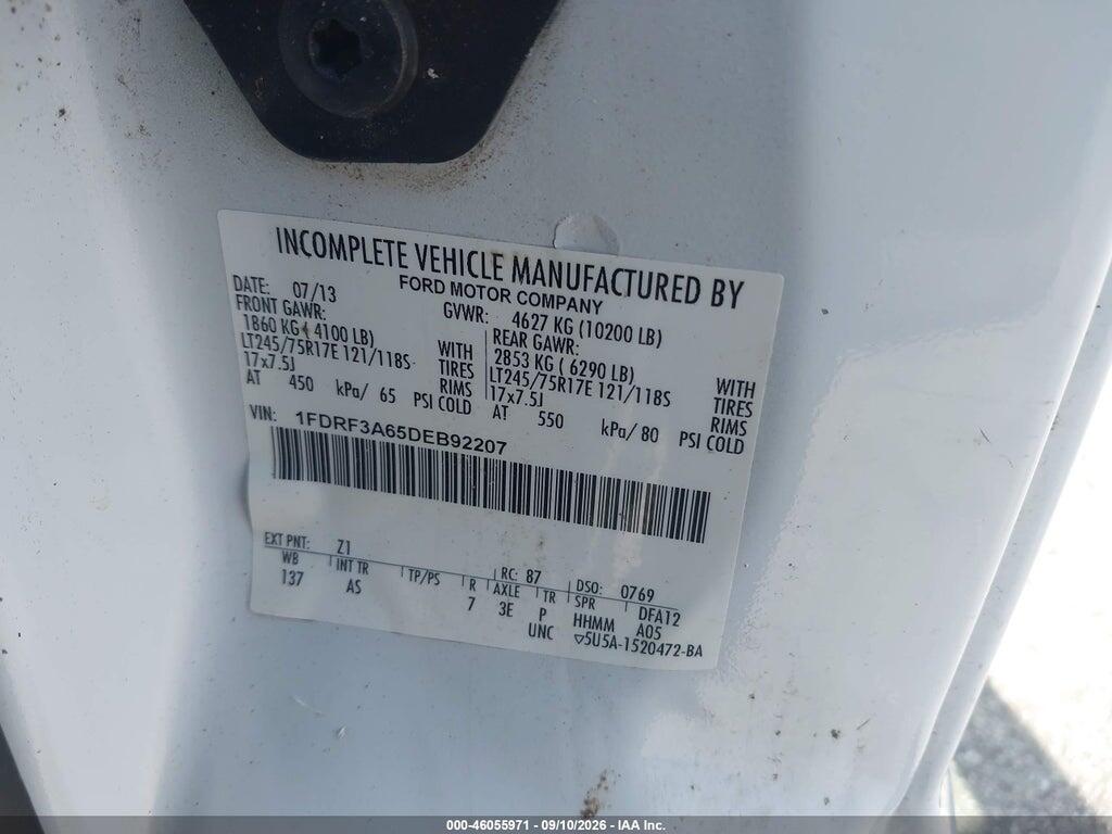 1FDRF3A65DEB92207 2013 FORD F-350 photo no. 8