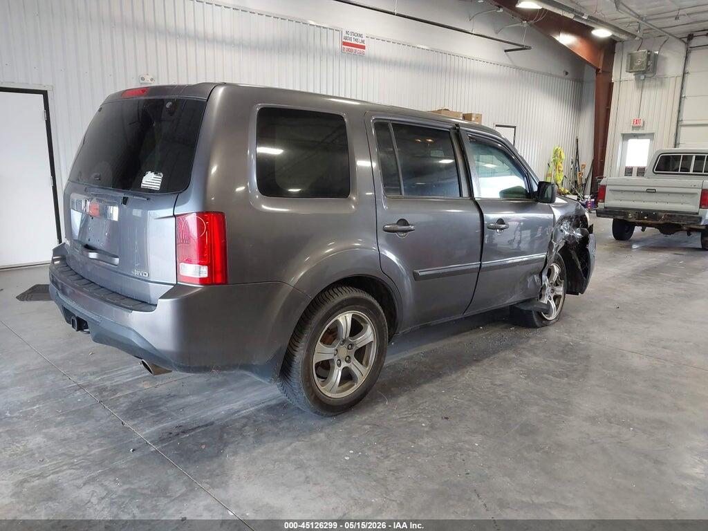 5FNYF4H76FB054889 2015 HONDA PILOT photo no. 4