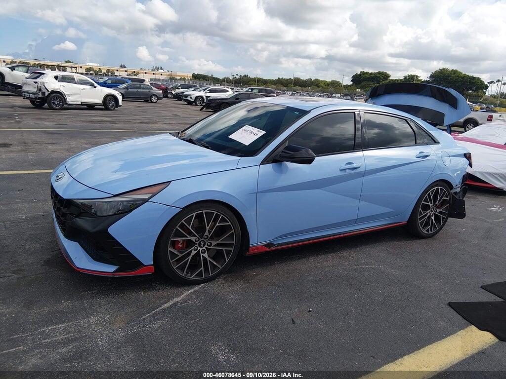 KMHLW4AK7PU009036 2023 HYUNDAI ELANTRA N photo no. 2