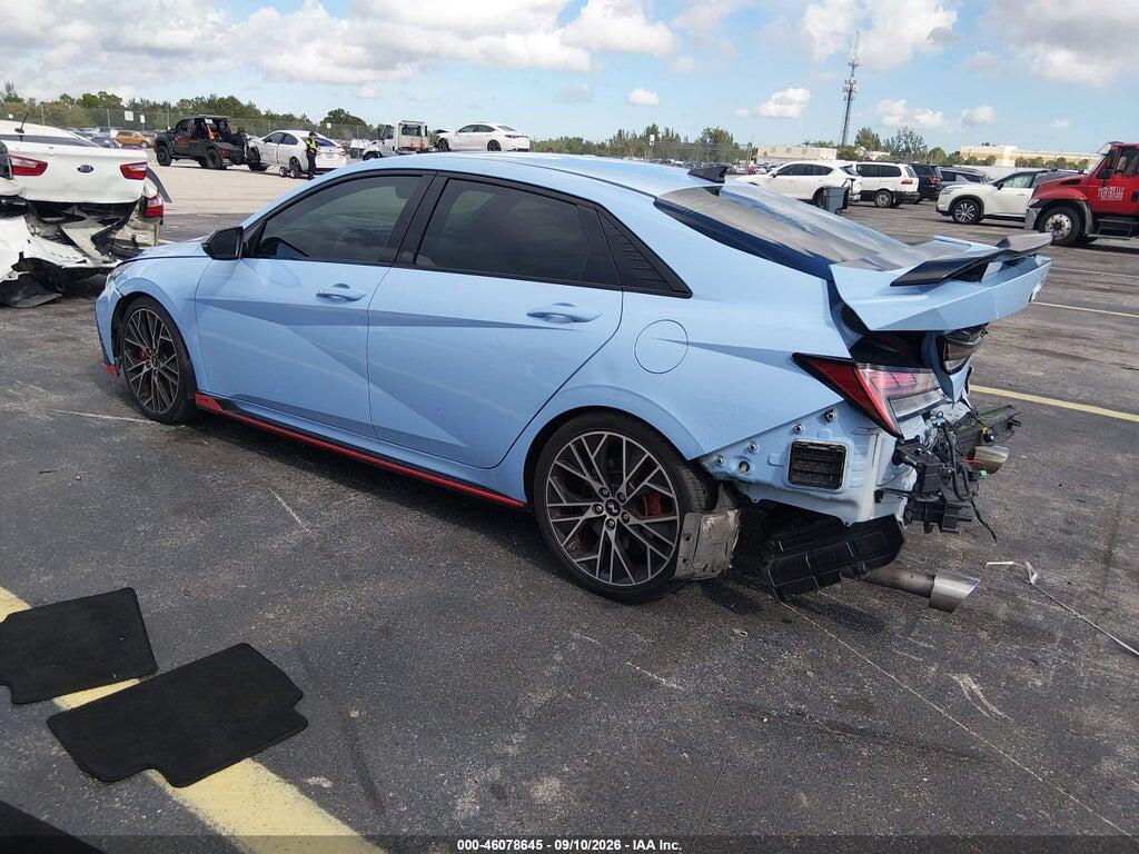 KMHLW4AK7PU009036 2023 HYUNDAI ELANTRA N photo no. 3