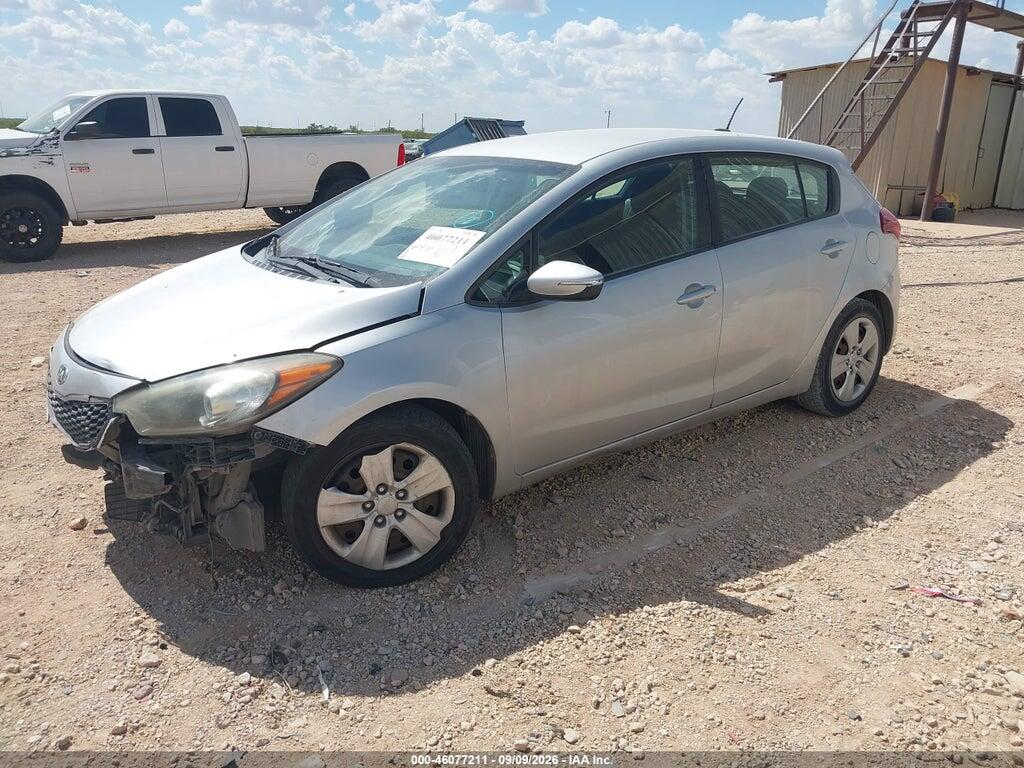 KNAFK5A86G5635451 2016 KIA FORTE photo no. 2