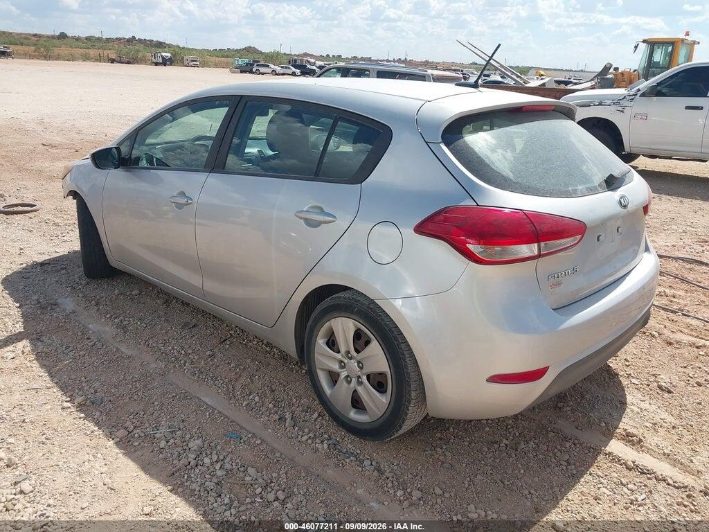 KNAFK5A86G5635451 2016 KIA FORTE photo no. 3