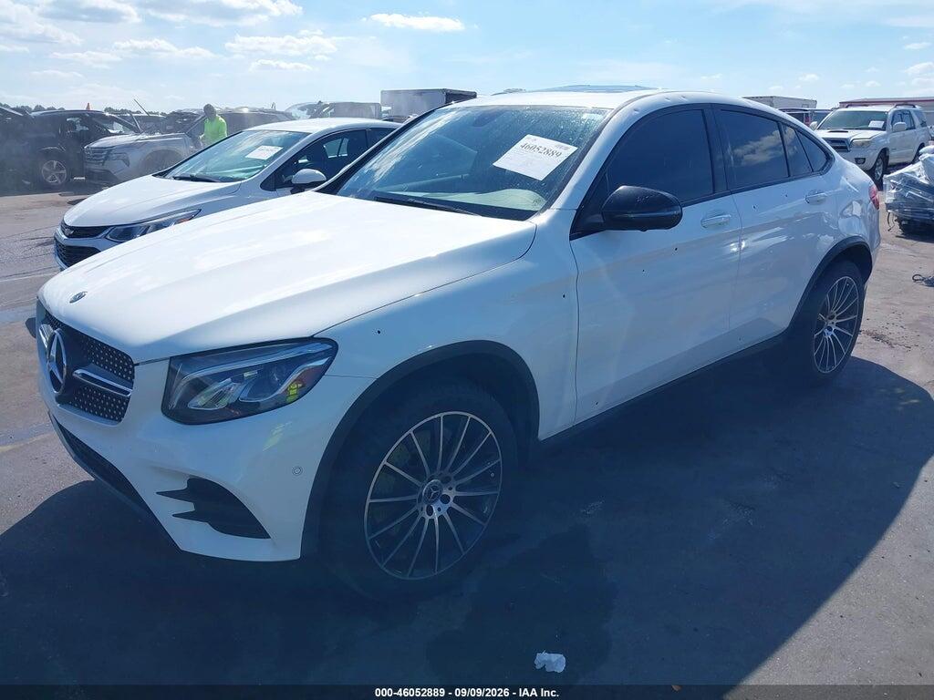 WDC0J4KB5KF640699 2019 MERCEDES-BENZ GLC 300 COUPE photo no. 2