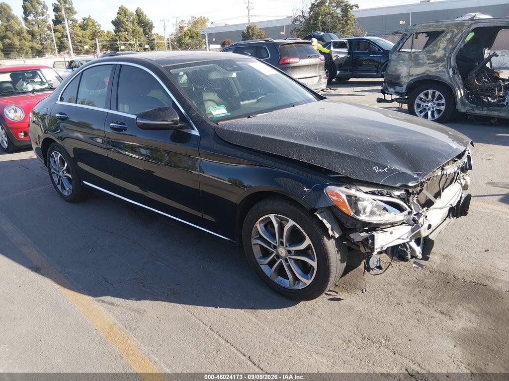 55SWF4KB4GU138035 2016 MERCEDES-BENZ C 300 photo no. 1