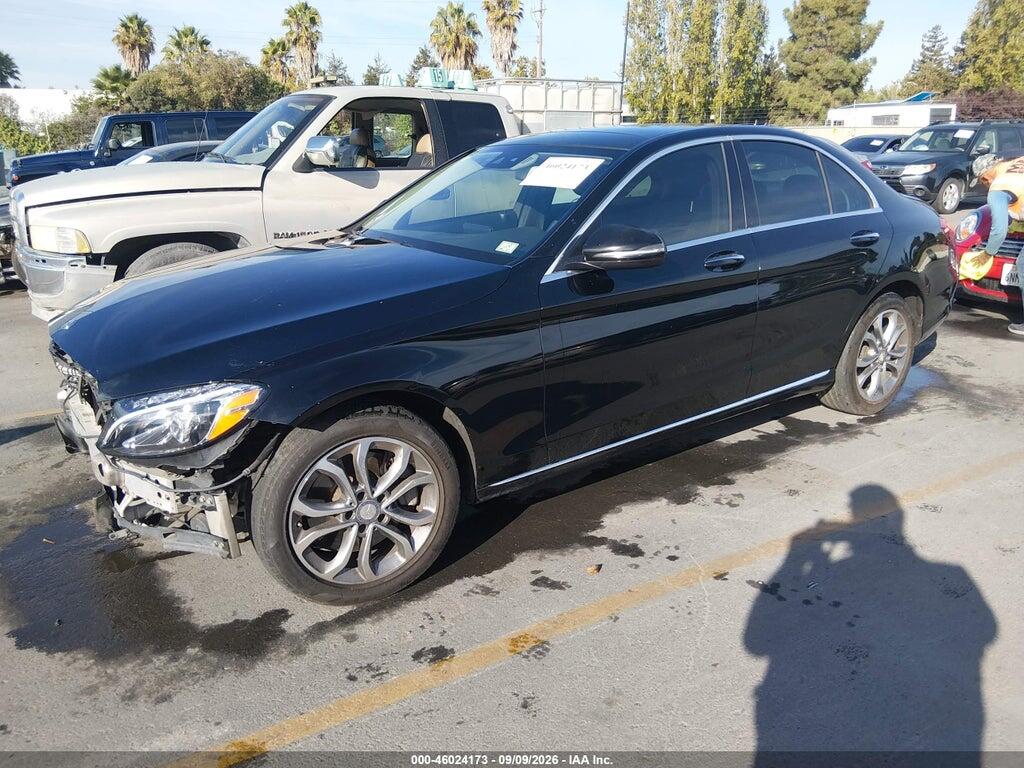 55SWF4KB4GU138035 2016 MERCEDES-BENZ C 300 photo no. 2