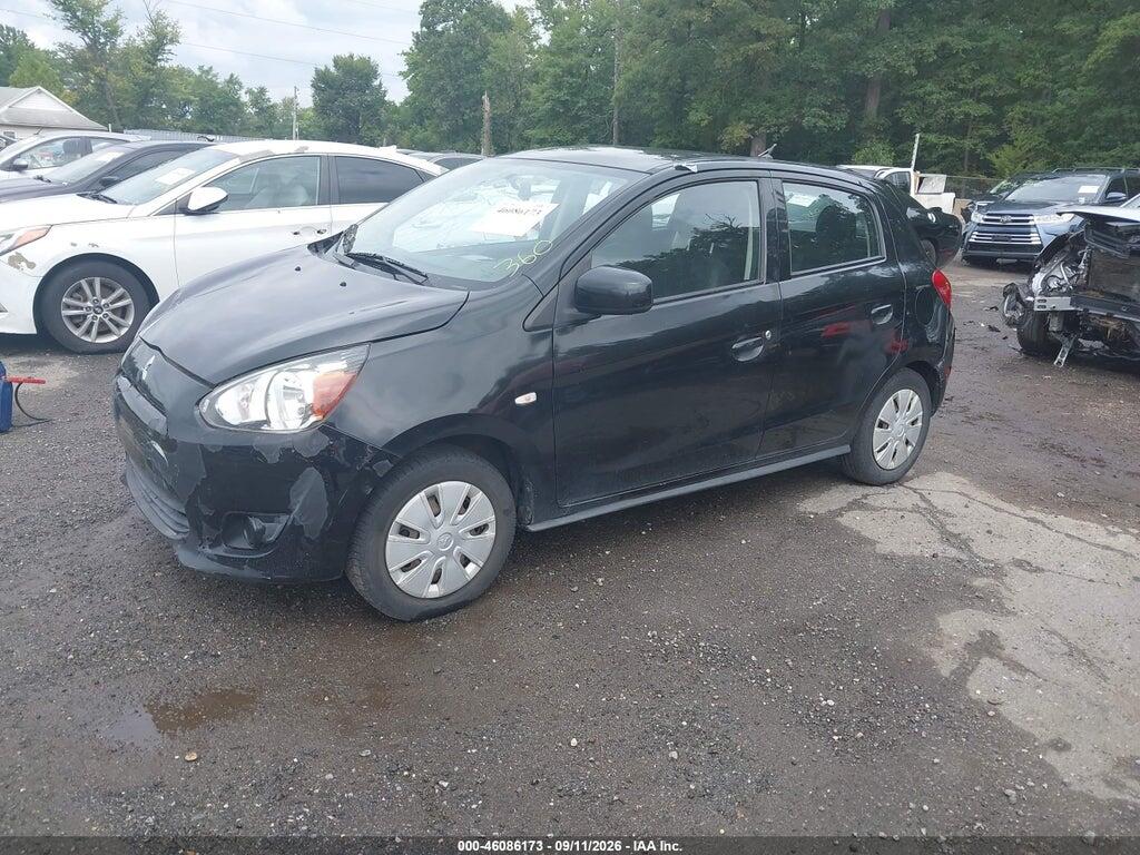 ML32A3HJ4FH006224 2015 MITSUBISHI MIRAGE photo no. 2