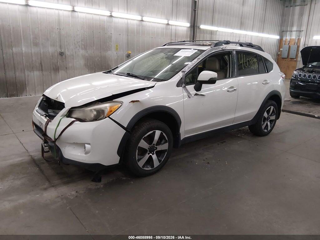 JF2GPBKC8EH300599 2014 SUBARU XV CROSSTREK HYBRID photo no. 2