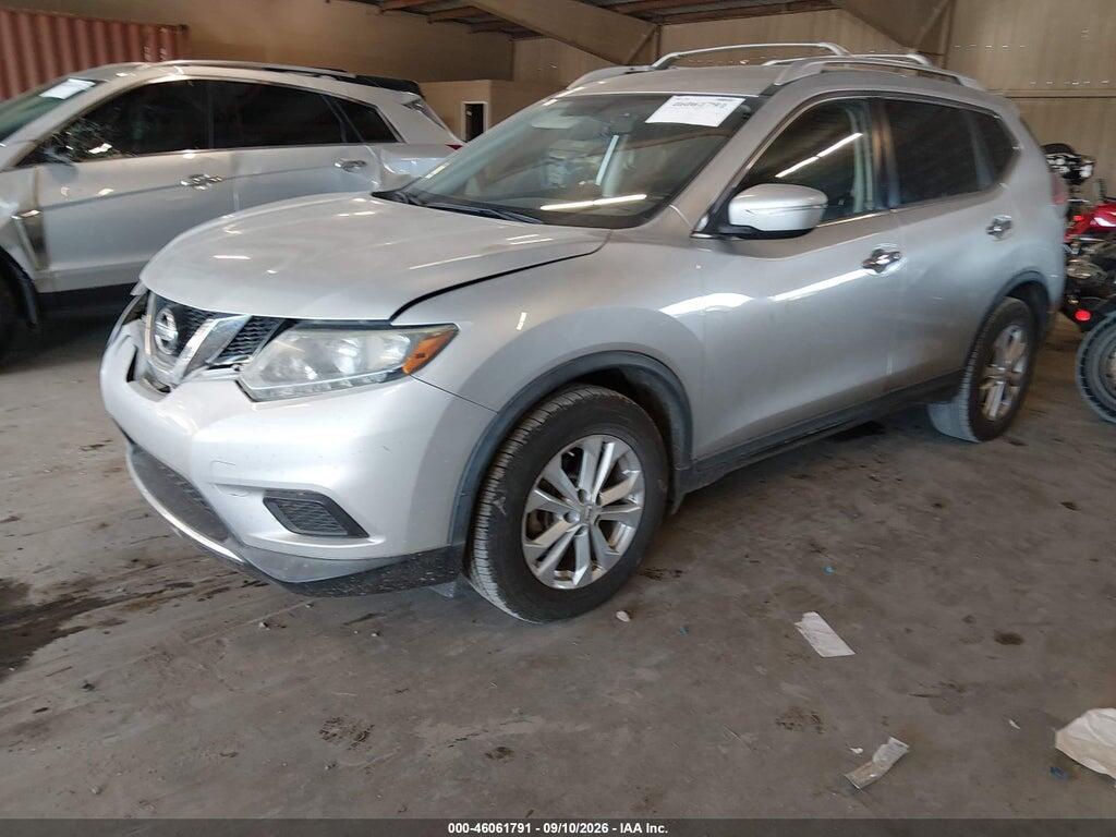 KNMAT2MT9FP566749 2015 NISSAN ROGUE photo no. 2