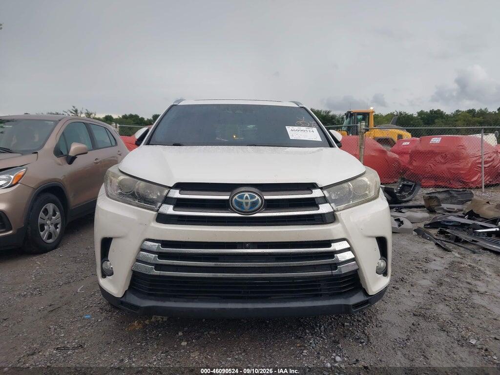 5TDDGRFH6HS032085 2017 TOYOTA HIGHLANDER HYBRID photo no. 11