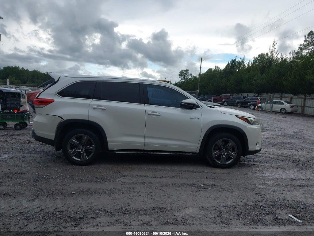 5TDDGRFH6HS032085 2017 TOYOTA HIGHLANDER HYBRID photo no. 12