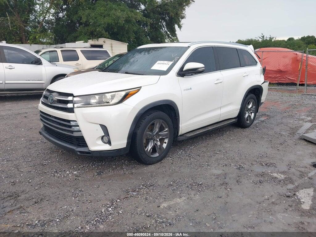 5TDDGRFH6HS032085 2017 TOYOTA HIGHLANDER HYBRID photo no. 2