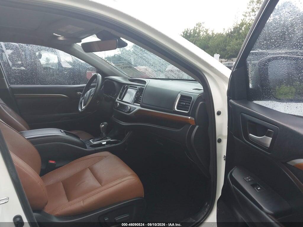 5TDDGRFH6HS032085 2017 TOYOTA HIGHLANDER HYBRID photo no. 5