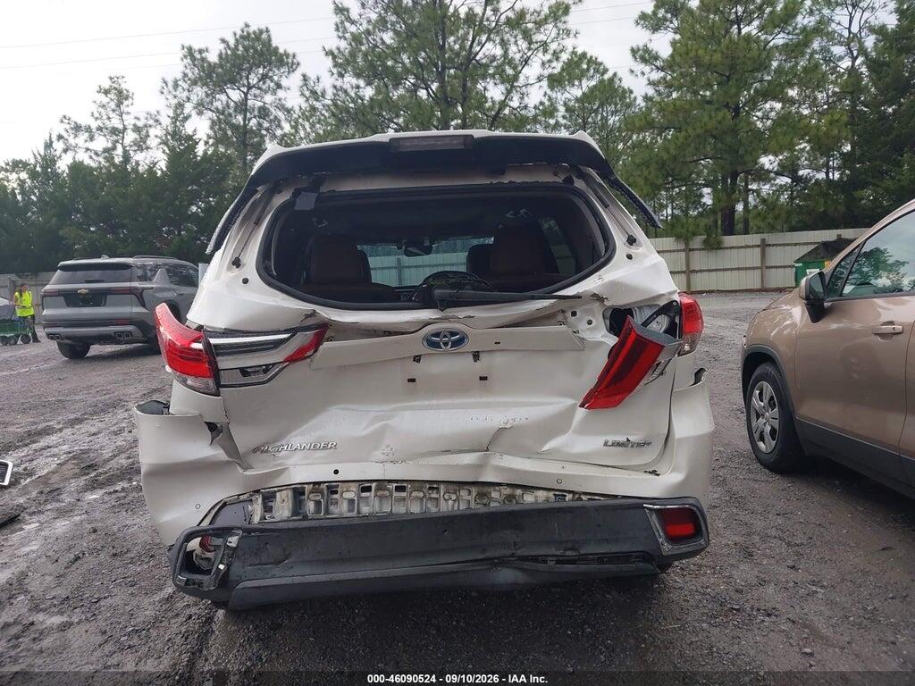 5TDDGRFH6HS032085 2017 TOYOTA HIGHLANDER HYBRID photo no. 6
