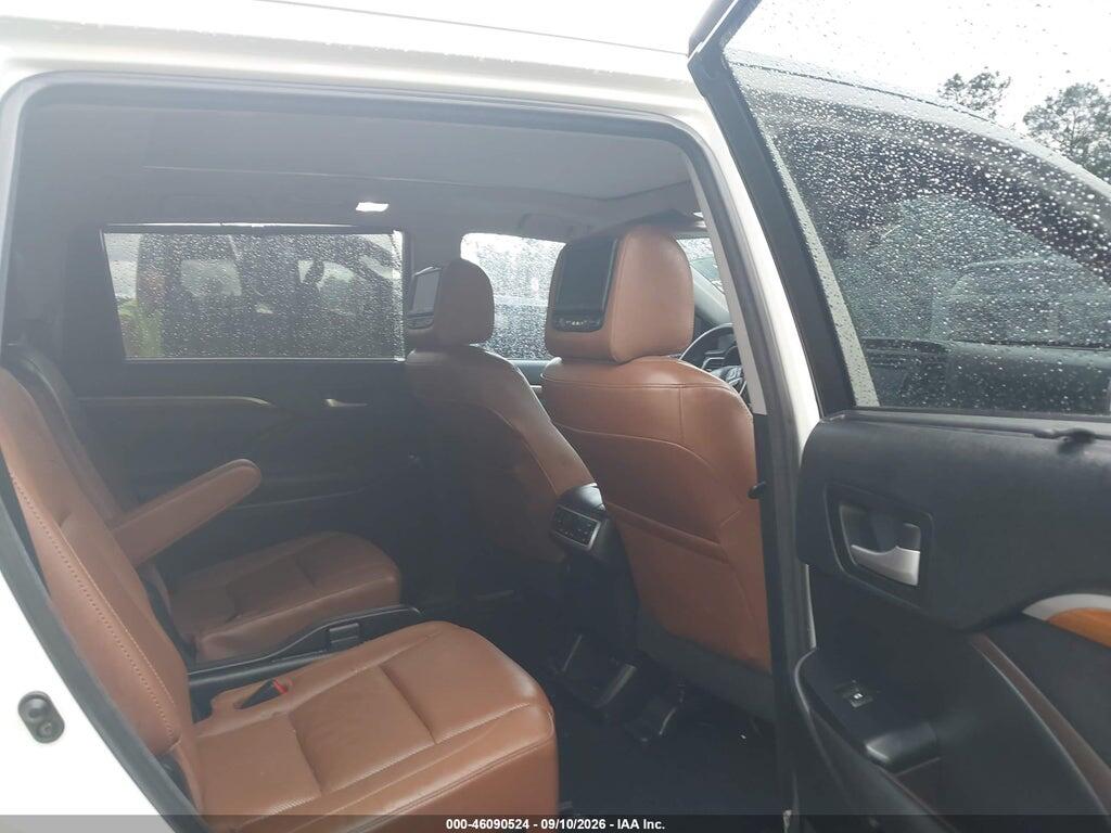 5TDDGRFH6HS032085 2017 TOYOTA HIGHLANDER HYBRID photo no. 8