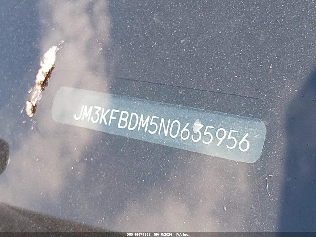 JM3KFBDM5N0635956 2022 MAZDA CX-5 photo no. 9