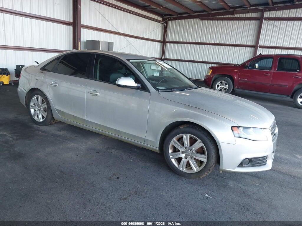2011 AUDI A4 WAUBFAFLXBN019768