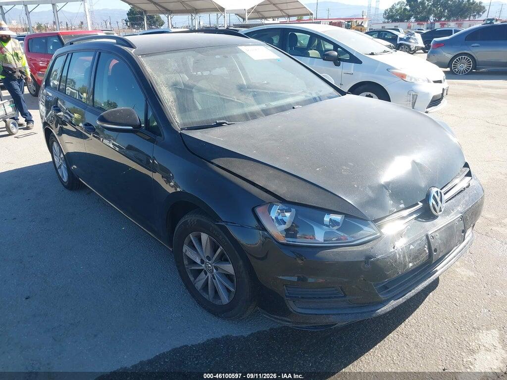 2016 VOLKSWAGEN GOLF SPORTWAGEN 3VWC17AU9GM517936