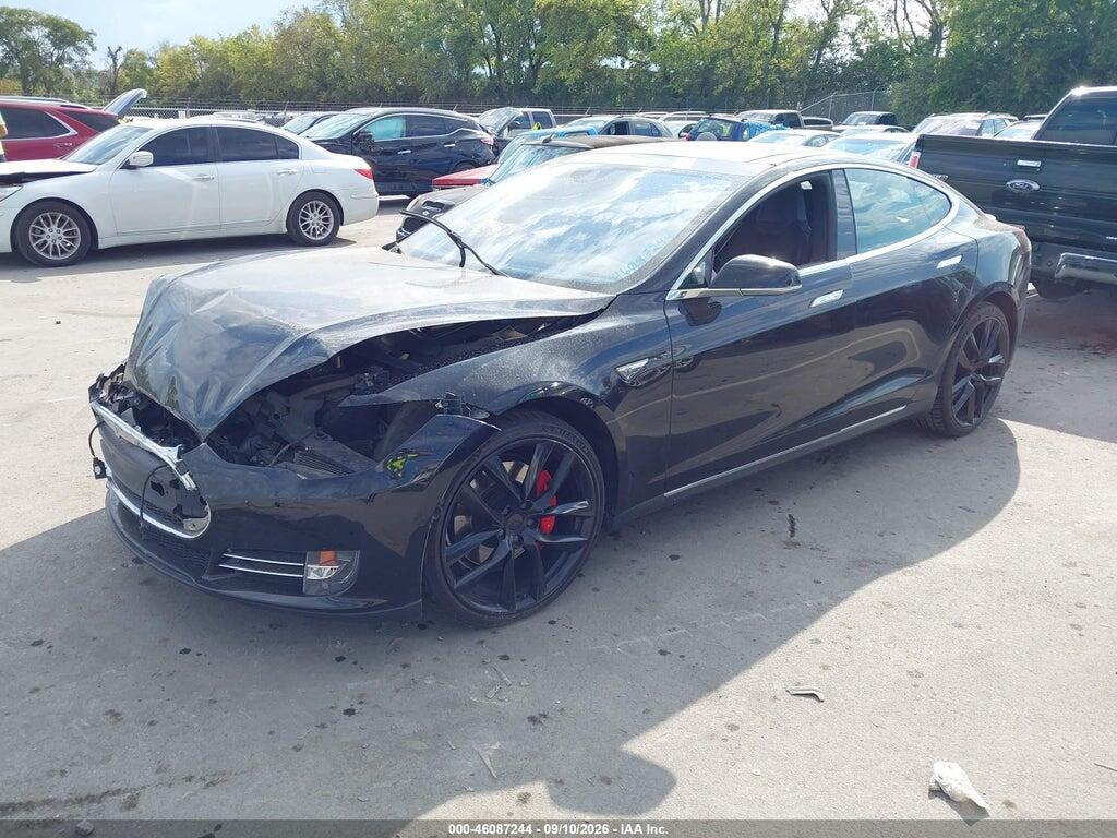 5YJSA1H46FF084001 2015 TESLA MODEL S photo no. 2