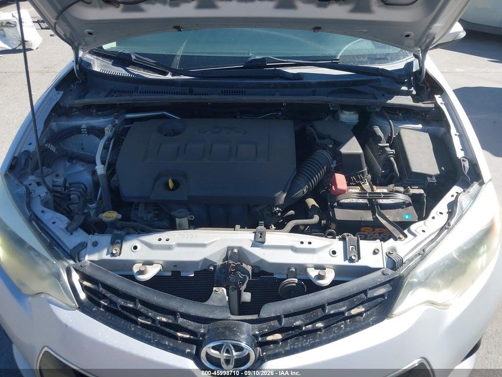 2T1BURHE3FC394609 2015 TOYOTA COROLLA photo no. 10