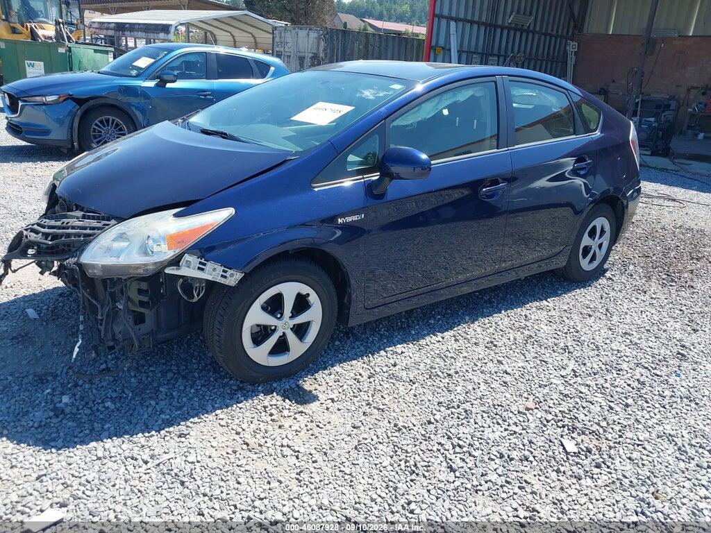JTDKN3DU6F0408875 2015 TOYOTA PRIUS photo no. 2