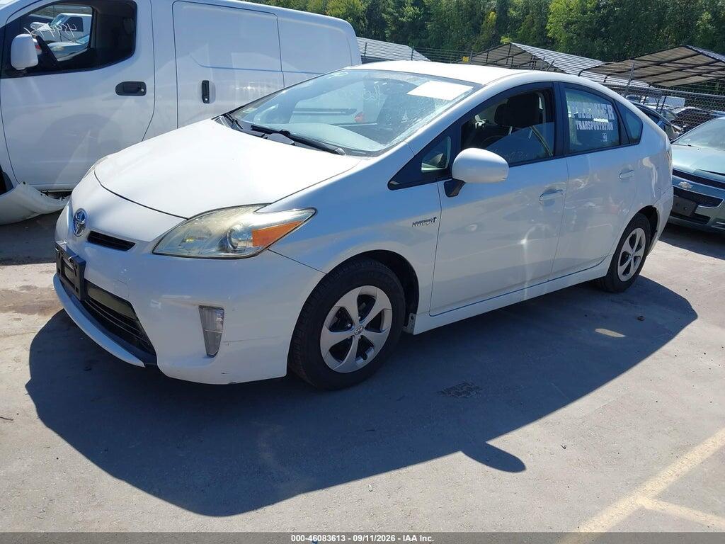 JTDKN3DU1F0446465 2015 TOYOTA PRIUS photo no. 2