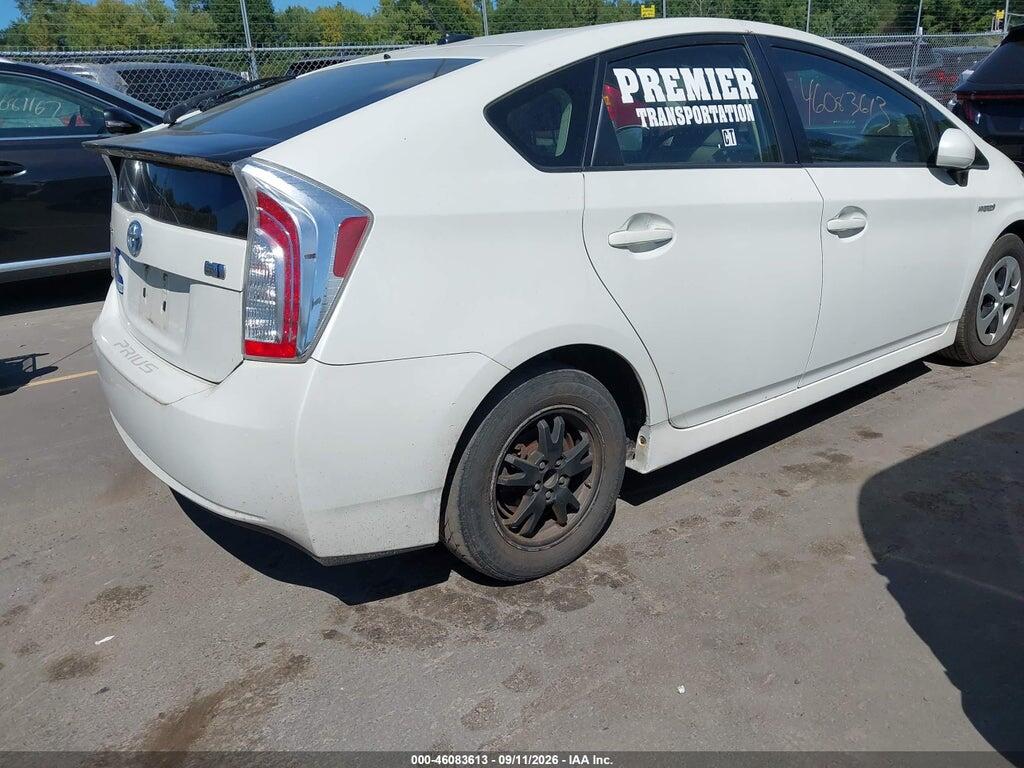 JTDKN3DU1F0446465 2015 TOYOTA PRIUS photo no. 4